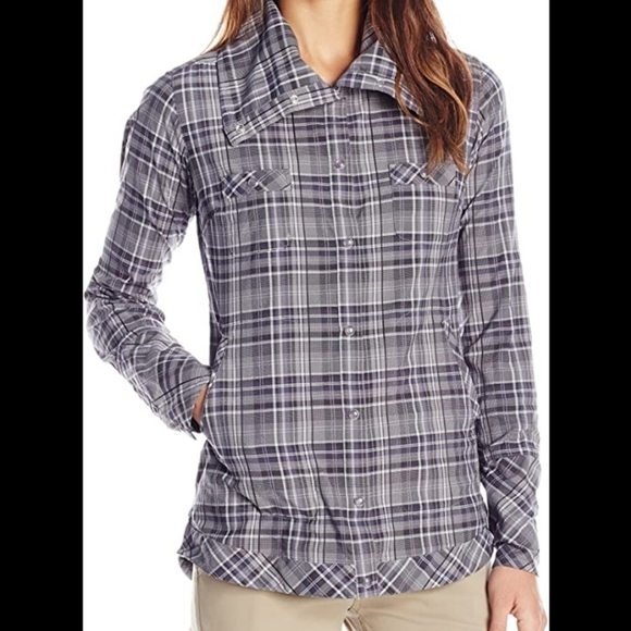 Exofficio women's Alba plaid longsleeve - Picture 1 of 4